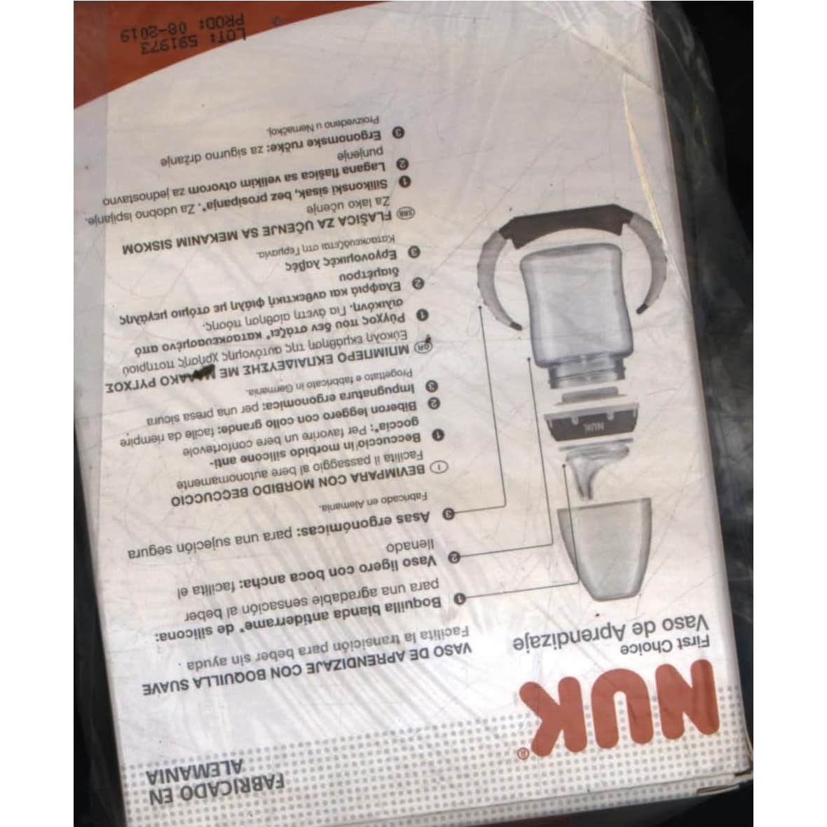 Nuk Mini Taza Magic Cup Noche +6m 160ml