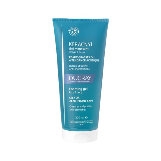 Ducray Keracnyl gel Limpiador 200 ml