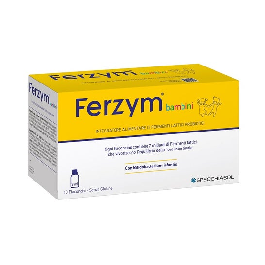 Specchiasol Ferzym Bambini 10x8ml