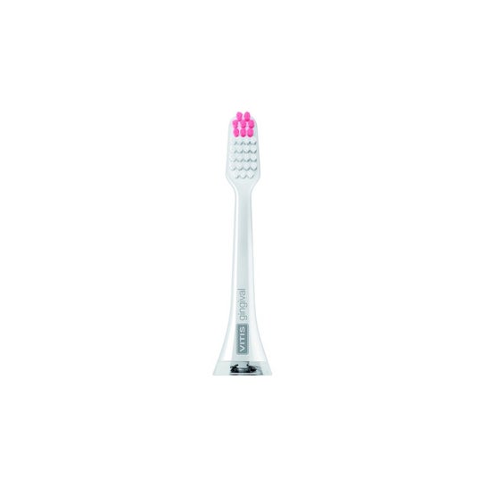 Vitis Sonic S10/S20 Recambio Cepillo Eléctrico Encías 2uds
