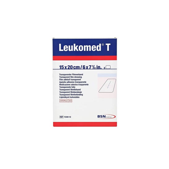 Leukomed® T apósito 15x20 cm 5 uds