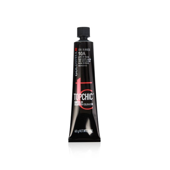 Goldwell Topchic Permanent Hair Color 10 A Pastel Ash Blonde 60 ml