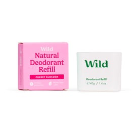 Wild Desodorante Natural Recarga Flor de Cerezo 40g