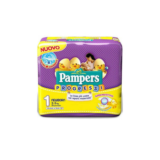 Pampers Progress Recién nacido 28Pcs