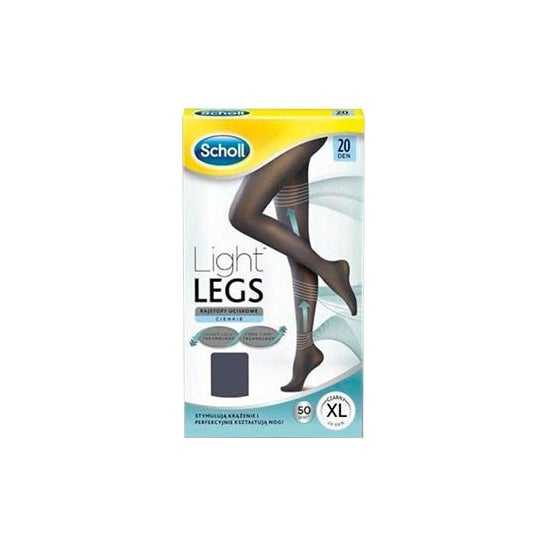 Scholl medias 20DEN color negro Talla XL 1ud
