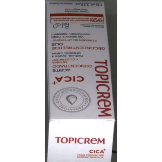 Topicrem CICA+ Aceite Concentrado Estrías Cicatrices 100ml