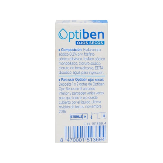 Optibén colirio 10ml
