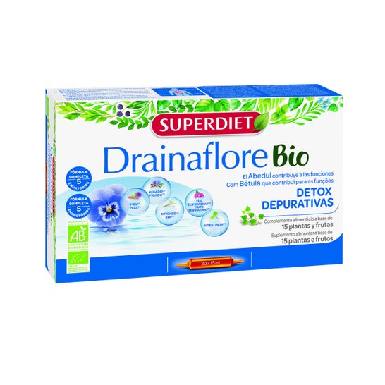 Super Diet Drainaflore 20x15 ml