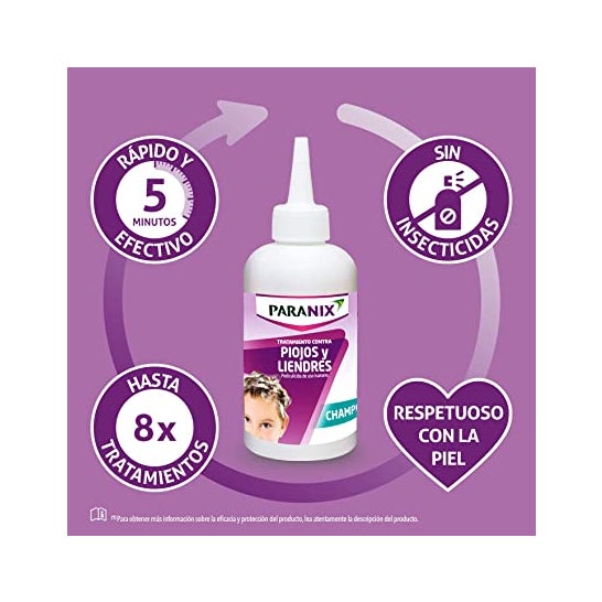 Paranix Elimina Piojos y Liendres Champú 200ml