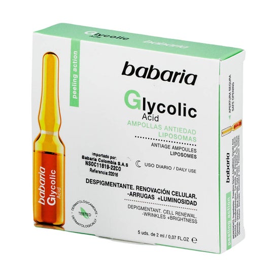 Babaria glycolic Acid 5 uds
