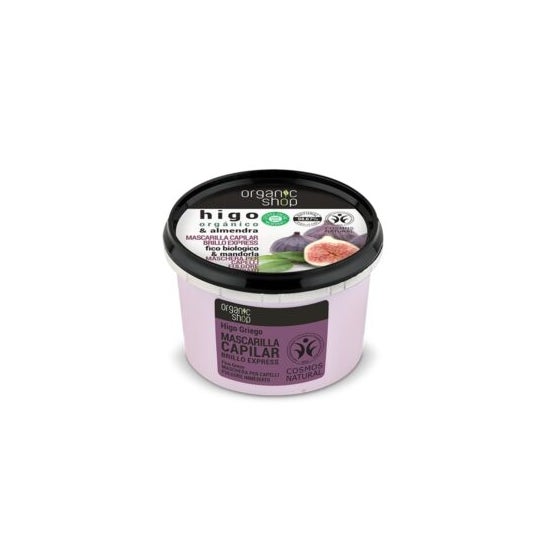 Organic Shop Mascarilla Capilar Brillo Express Higo Griego 250ml