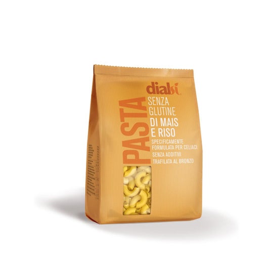 Dialsì Gramigna Pasta Maíz & Arroz Sin Gluten 300g