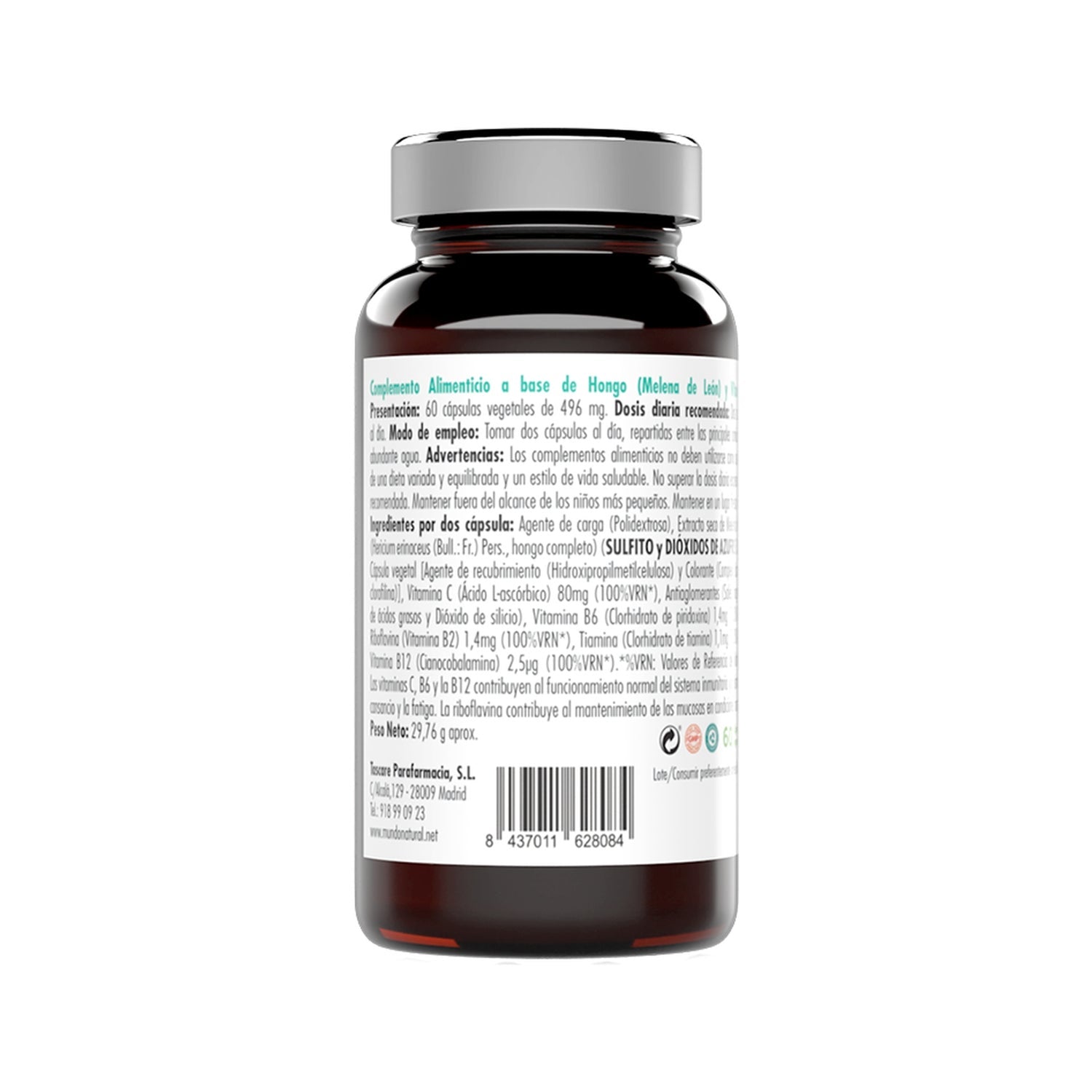 Mundonatural Permealife 60 caps