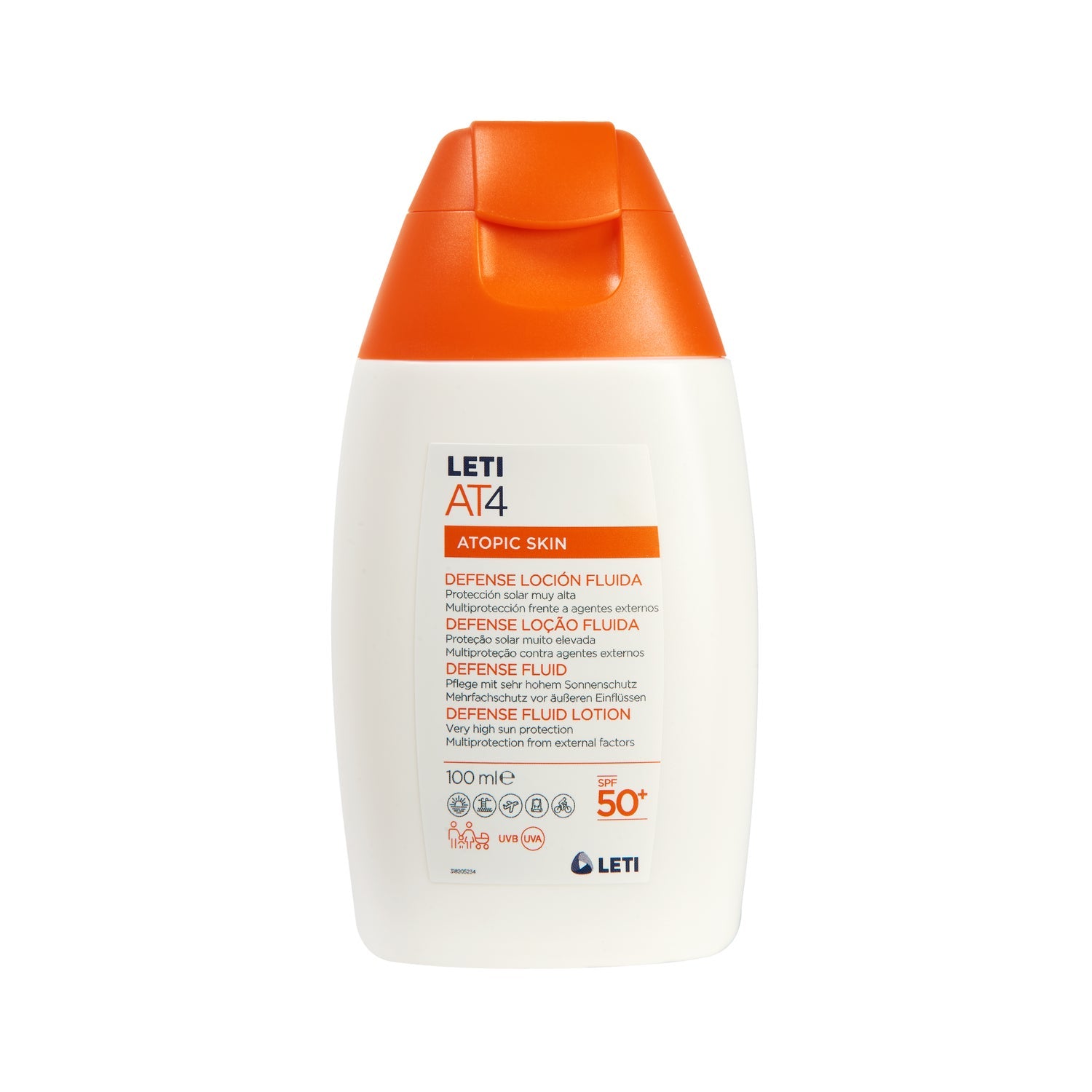 LetiAT4 Defense Loción Fluida SPF50+ 100ml