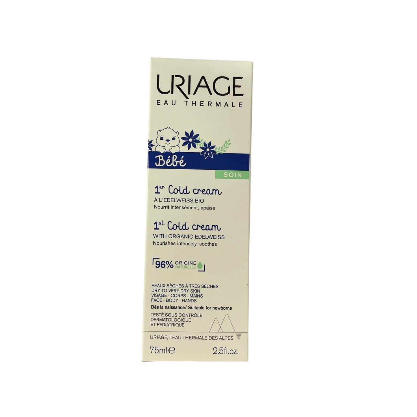 Uriage 1er Cold Cream de Edelweiss Bio 75ml