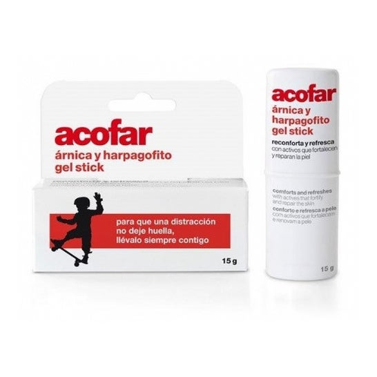 Acofar Gel stick de árnica y harpagofito 15ml