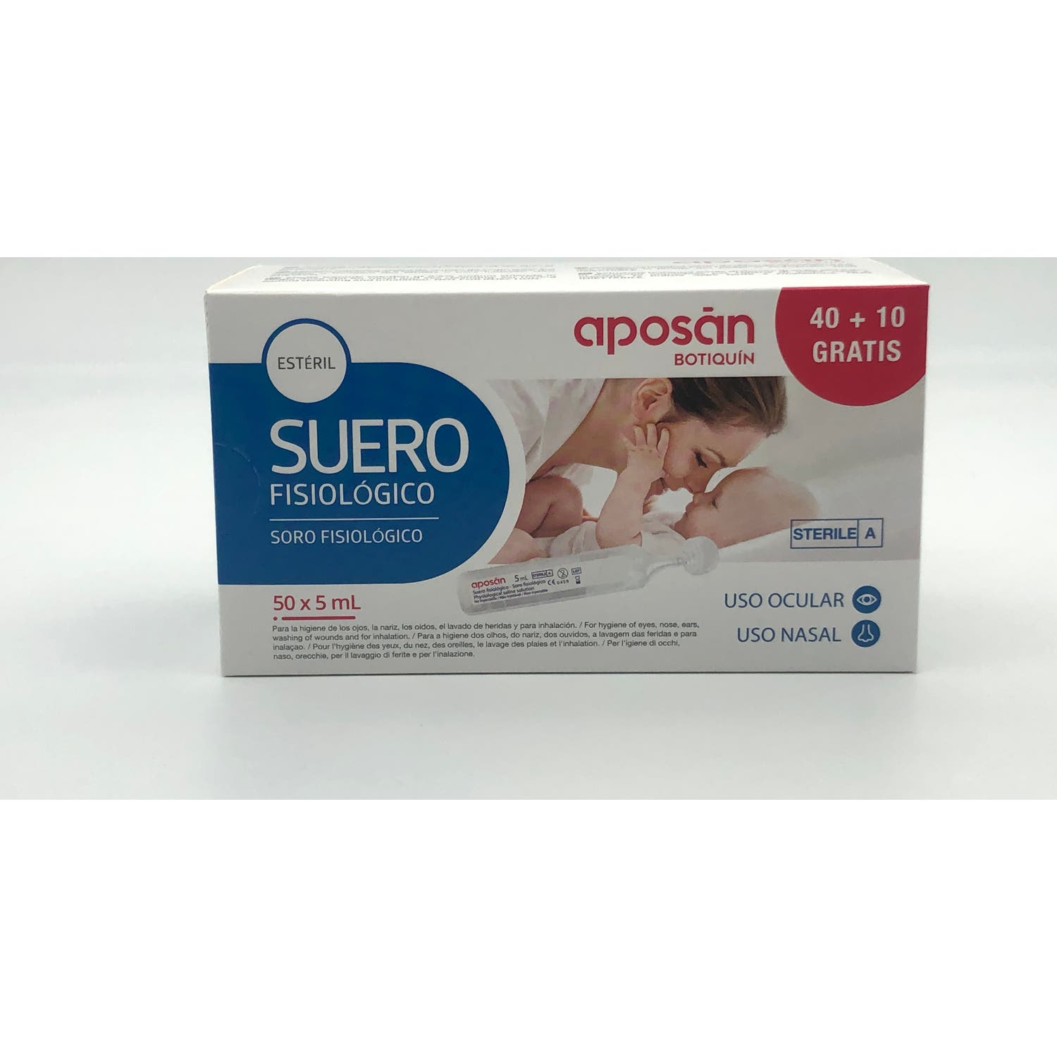 Aposán Suero Fisiológico 50x5ml