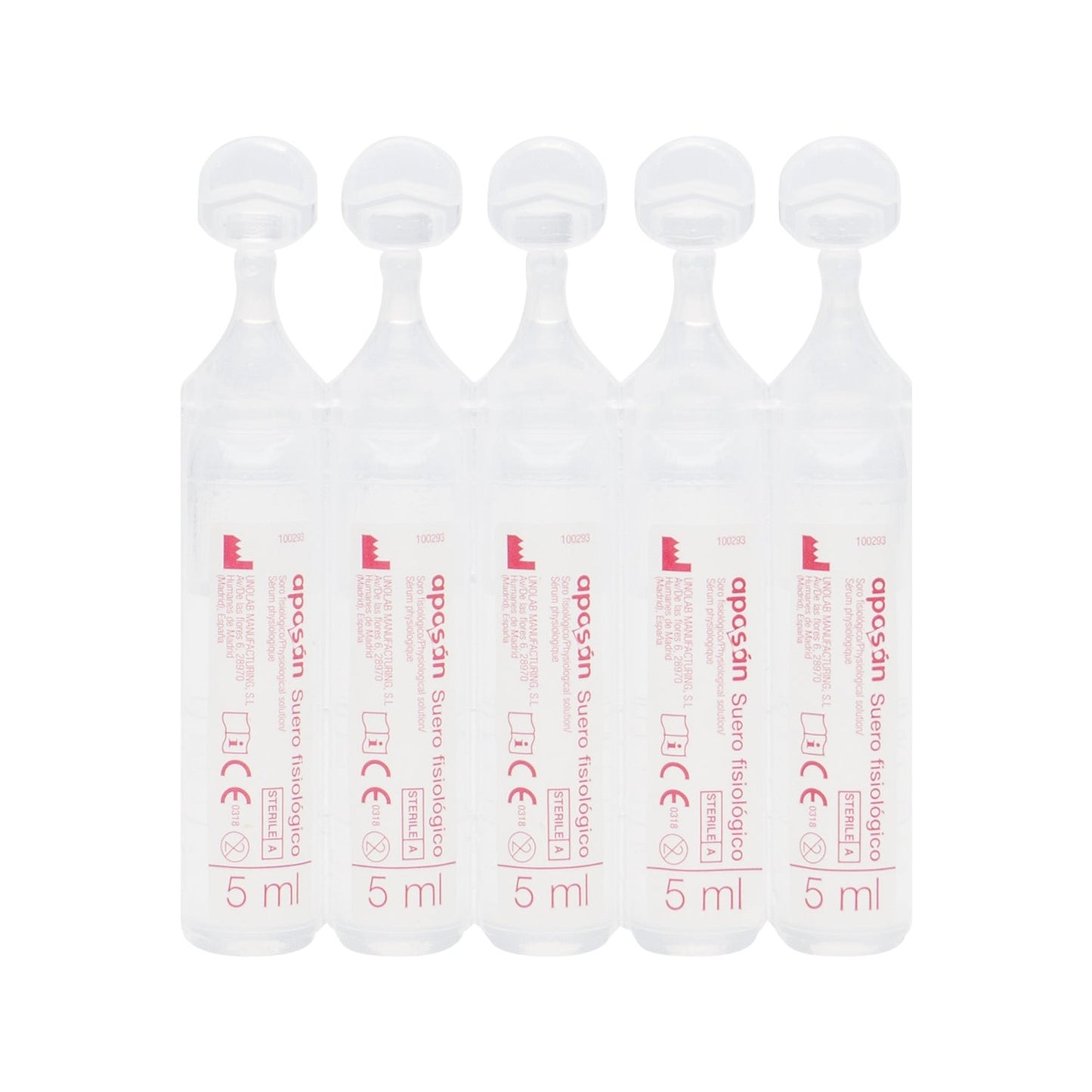 Aposán Suero Fisiológico 50x5ml