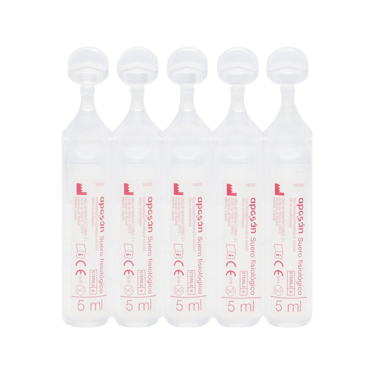 Aposán Suero Fisiológico 50x5ml