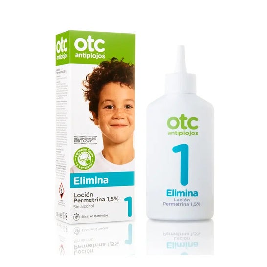 OTC Antipiojos Elimina Loción Permetrina 1,5% Sin Alcohol 200ml
