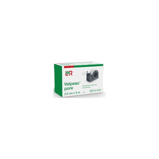 Velpeau Esparadrapo Adhesivo 2,5cm x 5m 1ud