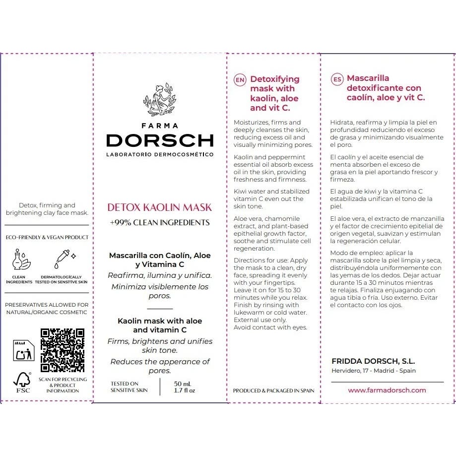 Farma Dorsch Detox Kaolin Mask 50 ml