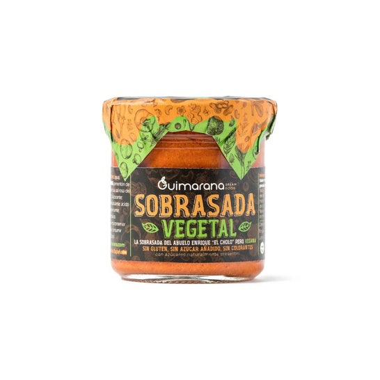 Guimarana Paté Sobrasada Vegetal Vegan Sin Gluten 130 g