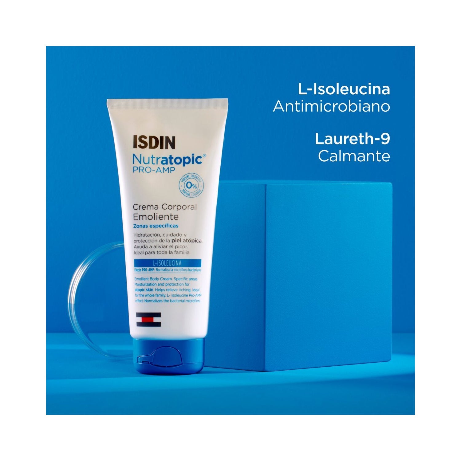 ISDIN Nutratopic Pro-AMP Crema Corporal Emoliente 200ml