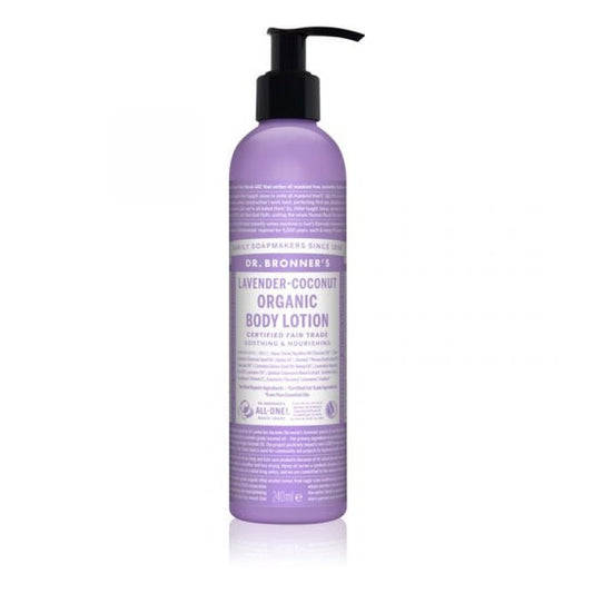 Dr. Bronner's Loção Corporal Lavanda Coco 240ml