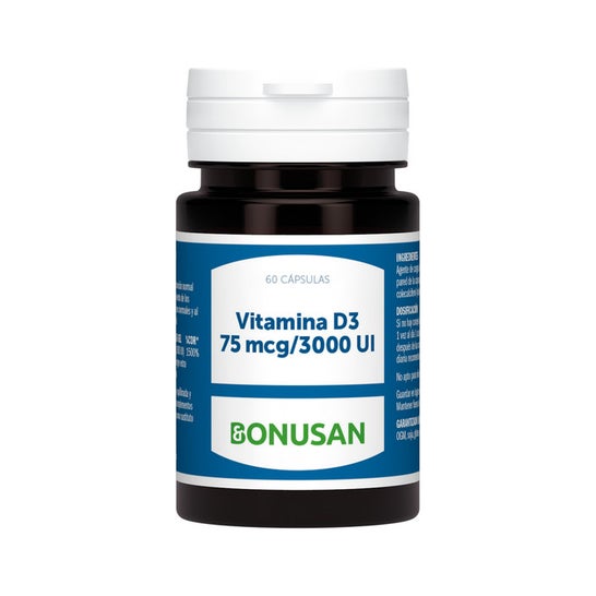 Bonusan Vitamina D3 75mcg 60caps