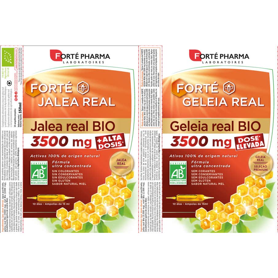 Forté Pharma Forte Jalea Real Bio 3500mg 2x10amp