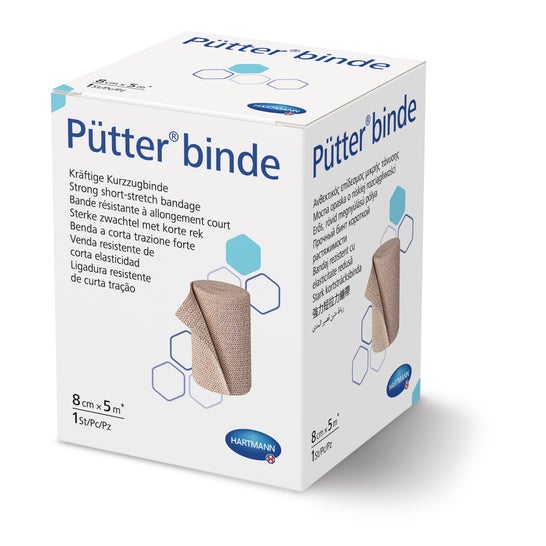 Hartmann Venda Putterbinde® 8cmx5m 1ud