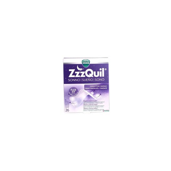 Zzzquil Sono Tiras Nasais 26 Unidades