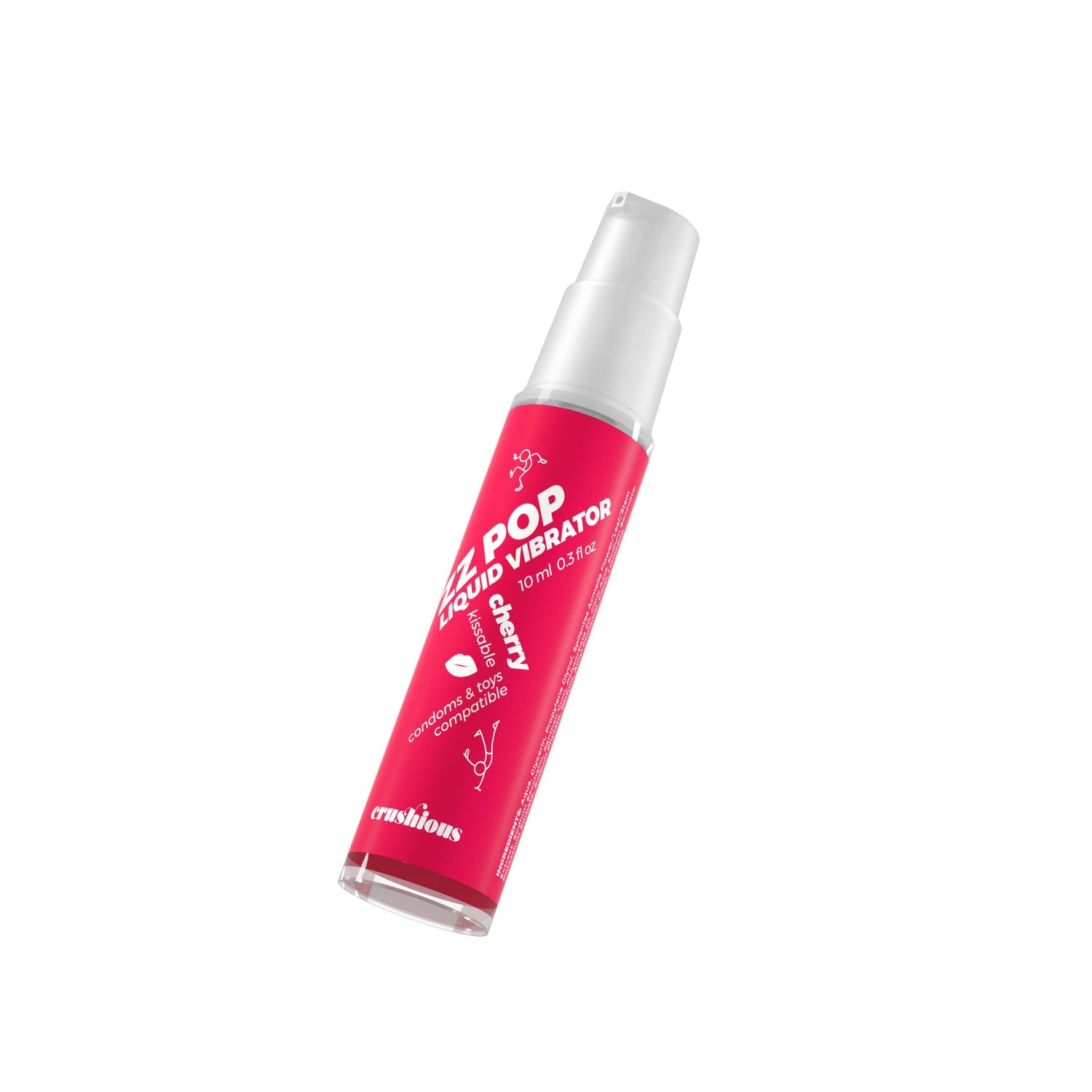 Crushious Vibrador Líquido Zz Pop Cereza 10ml