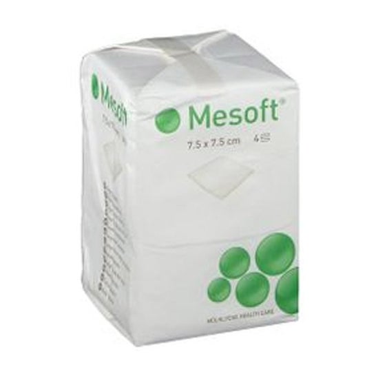 Mesoft Compresa No Estéril No Tejido 7.5x7.5cm 100uds