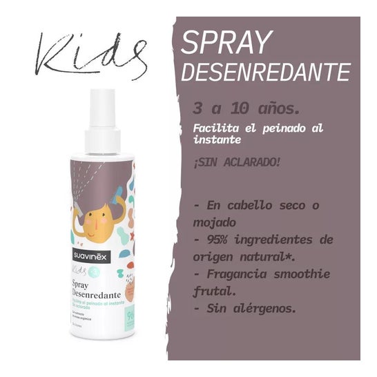Suavinex Kids Spray Desenredante 250ml