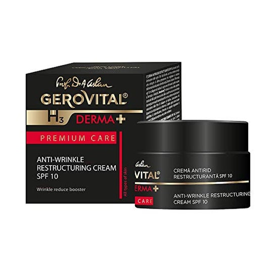 Gerovital H3 Crema Antiarrugas Reestructurante SPF10 50ml