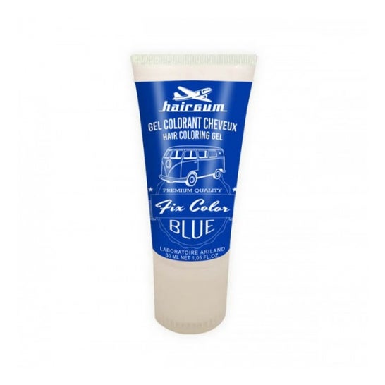 Hairgum Fix Color Gel Tinte Cabello Azul 30 ml
