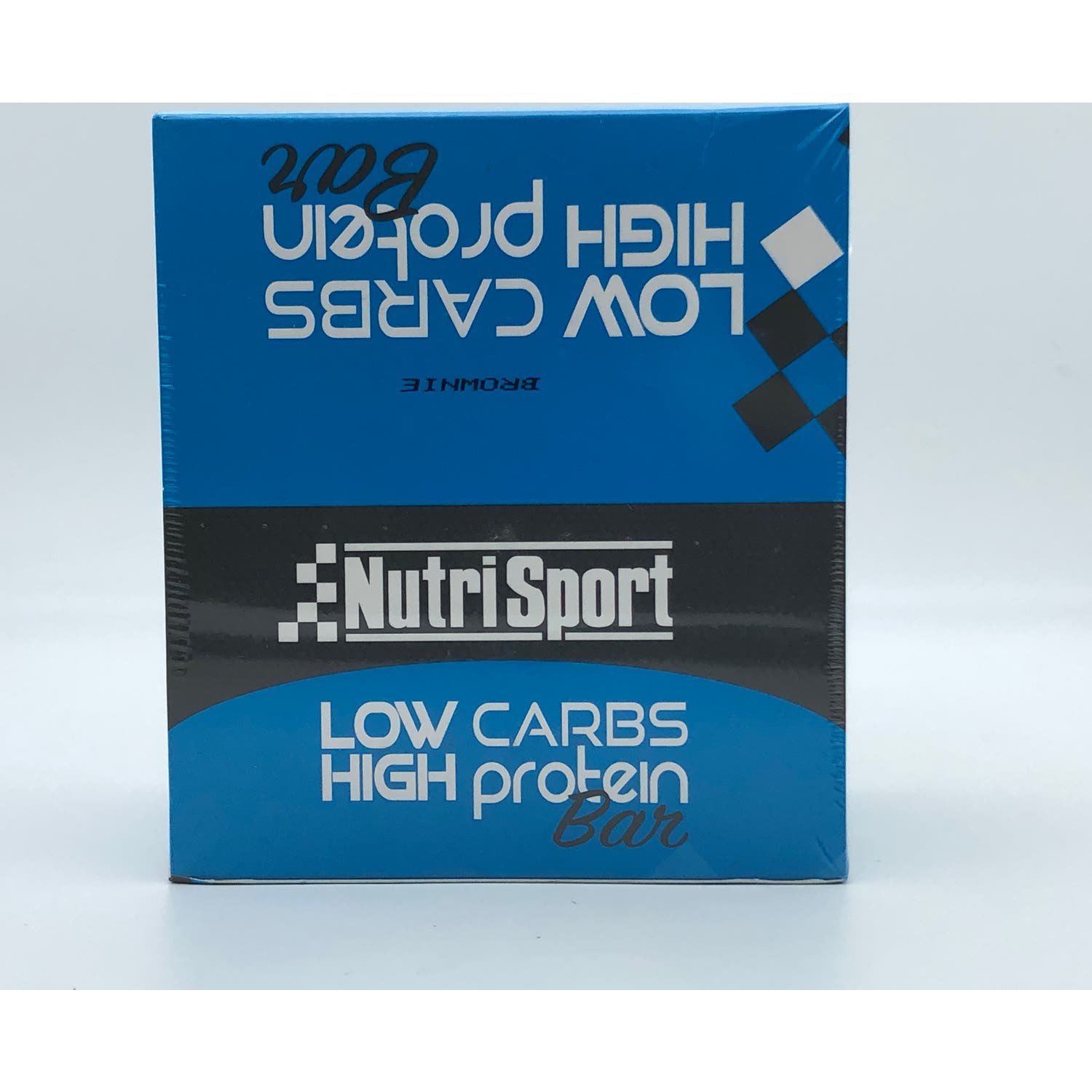 Barritas Low Carbs Nutrisport Exp. + 16 Und. - BROWNIE