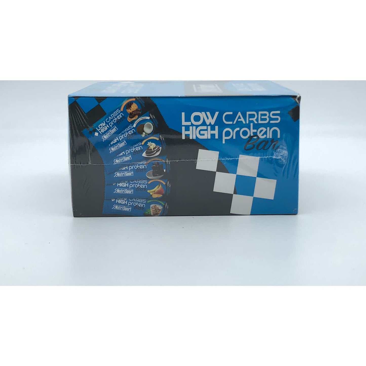 Barritas Low Carbs Nutrisport Exp. + 16 Und. - BROWNIE