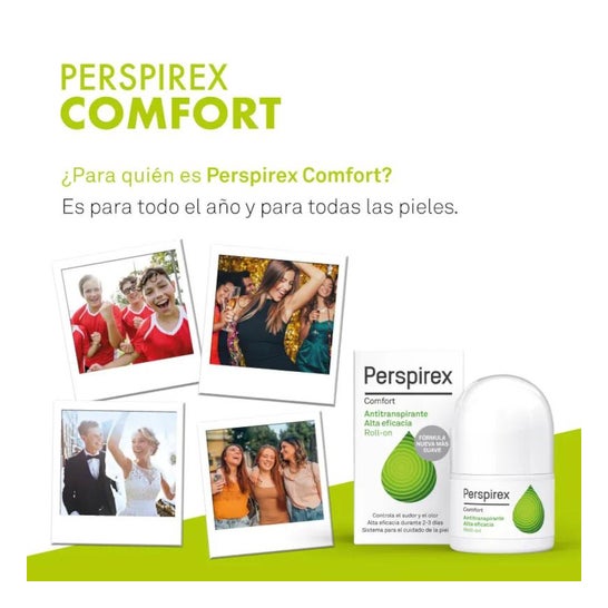 Perspirex Comfort Antitranspirante Alta eficacia Roll-On 20ml
