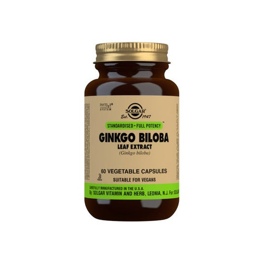 Solgar Ginkgo Biloba Extracto de Hoja 60vcaps