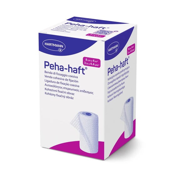 Hartmann Vendaje Cohesivo Látex Free 8cmx4m 1ud
