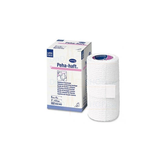 Hartmann Vendaje Cohesivo Látex Free 8cmx4m 1ud
