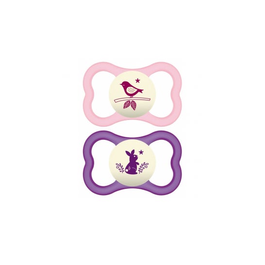 MAM Chupete Air +6 M Rosa
