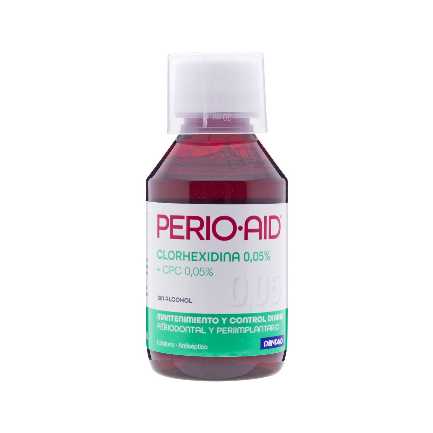 Perio·Aid Clorhexidina 0,05% + CPC 0,05% Colutorio Sin Alcohol 150ml