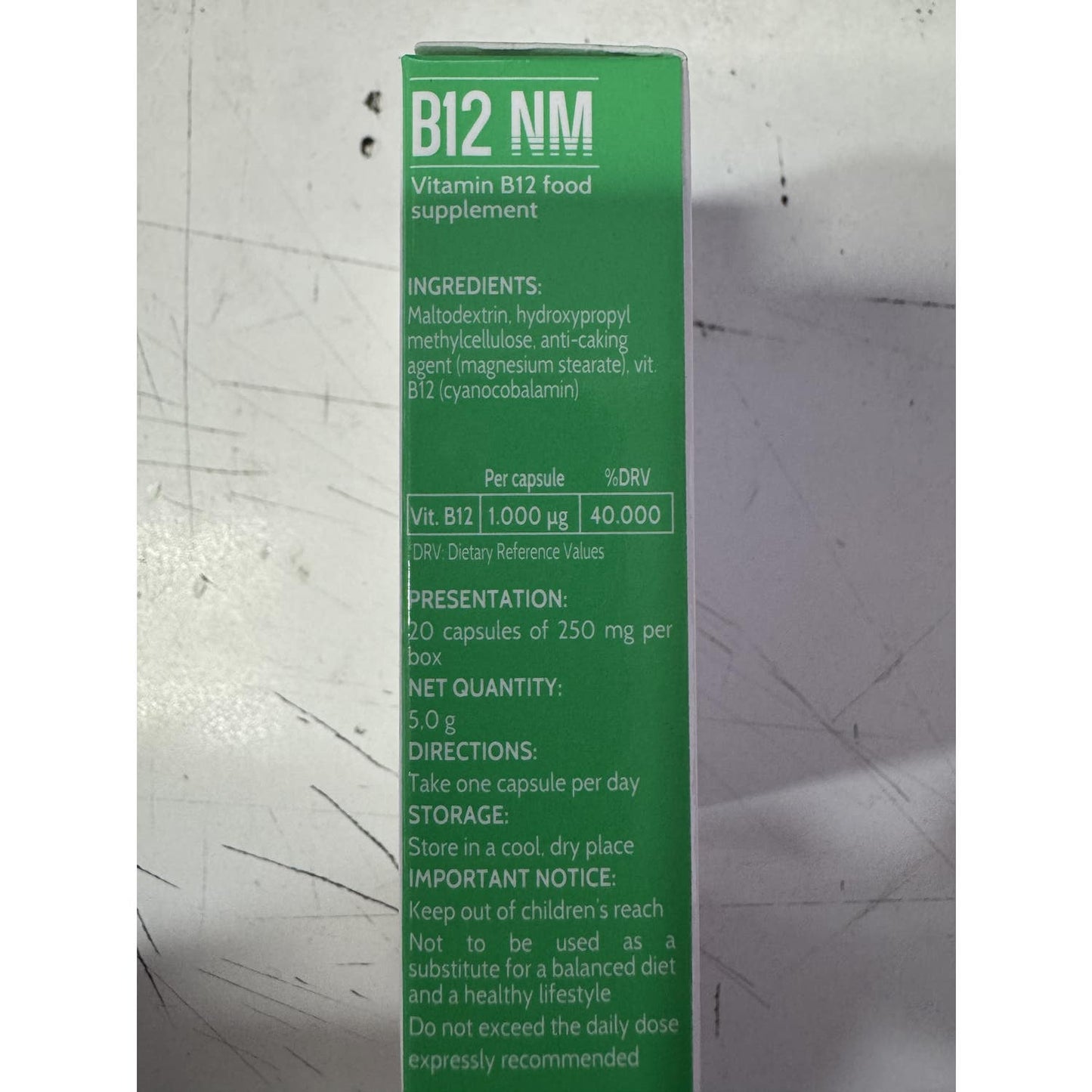 Cantabria Labs B12 NM 20caps