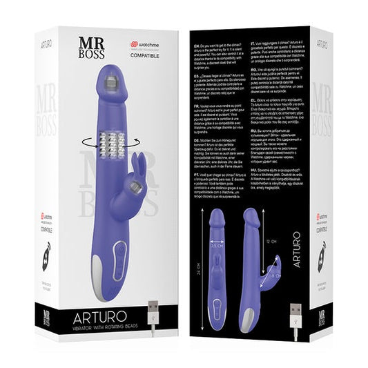 Mr Boss Arturo Vibrator & Rotator 1ud