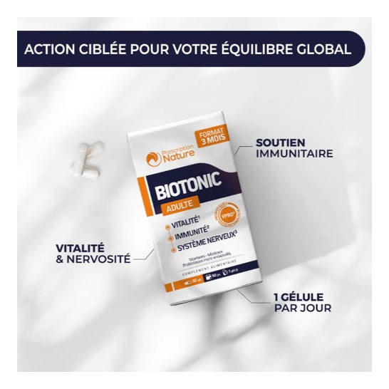 Prescription Nature Biotonic Adulto 90caps