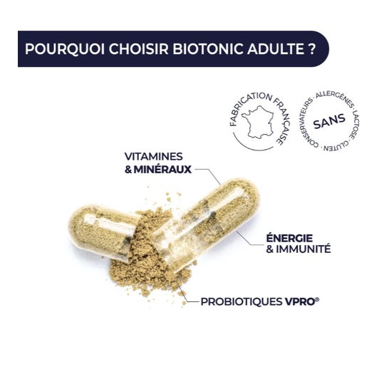 Prescription Nature Biotonic Adulto 90caps
